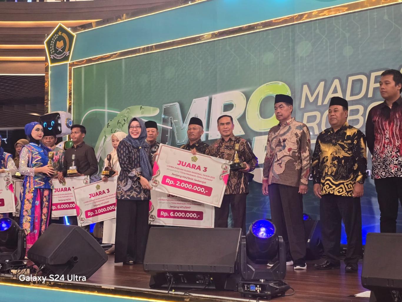 Makoba Voice sabet Juara 3 Harmoni Cinta Kemenag