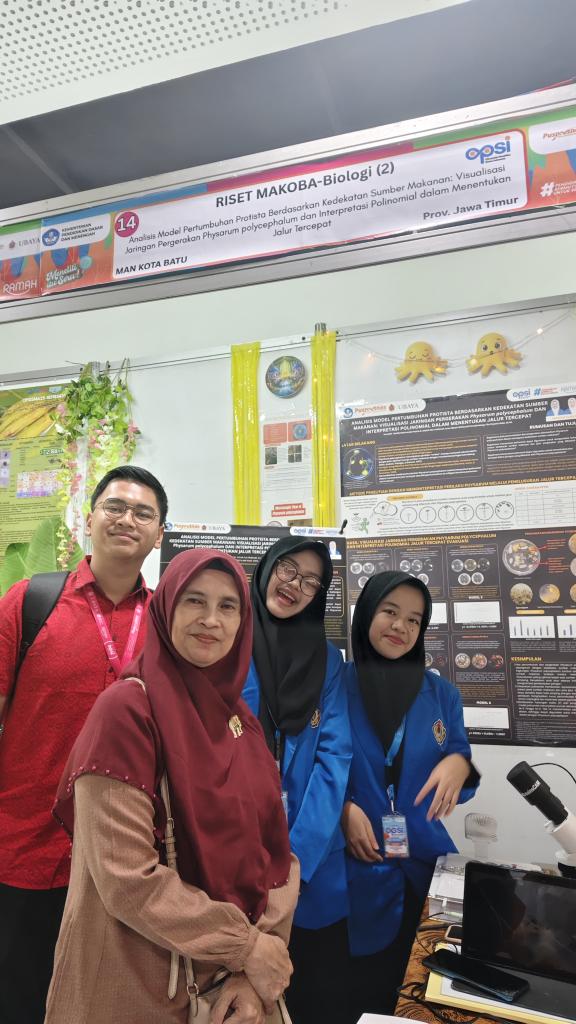SEMARAKKAN EXPO OPSI 2025, MAN KOTA BATU LOLOS GRAND FINAL RISET NASIONAL BIDANG IPA